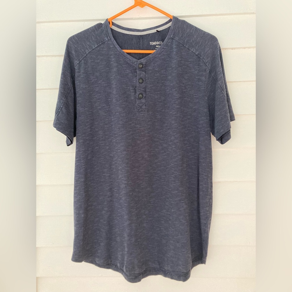 Toad&Co | Short Sleeve Henley Tee Size Medium